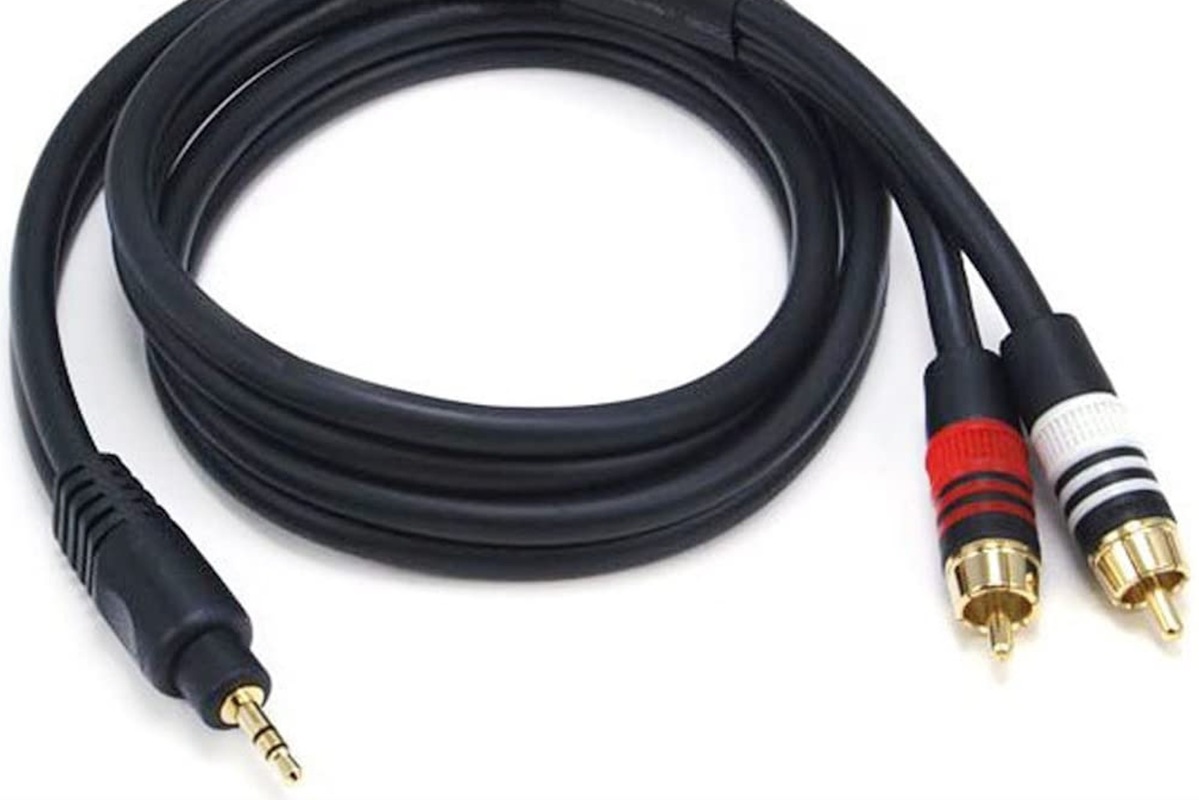 RCA έως 3 σημεία 5mm y καλώδιο